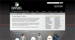 Desktop Screenshot of danielsafetyproducts.com